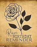 Birthday Reminder Book: Notebook for Recording Birthdays