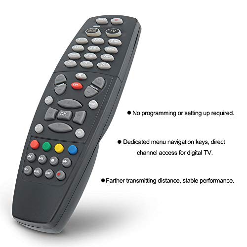 Annadue Ersatzbox für Smart TV Fernbedienung für Dreambox 800Hd 800Se Dm800 C/S/Se mit Kunststoffmaterial mit Längerer Übertragungsen Memoryernung – Bild 3