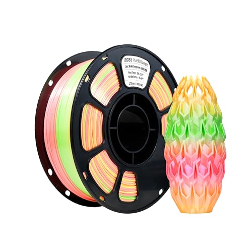 Filament iBOSS PLA  Tęczowy Jedwabny (RAINBOW SILK)
