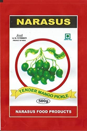 NARASUS TENDER MANGO PICKLE (500GMS X 2)