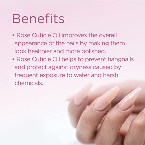 Young Nails Rose Cuticle Oil, 1 Fluid Ounce #TOP3