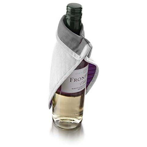 Vacu Vin White and Grey Bottle Opener Cover