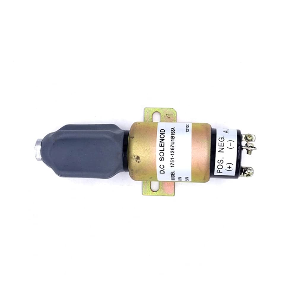 Solénoïde d'arrêt 12V 1751-1267U1B1S5A électrovanne coupure carburant SA-3933-12