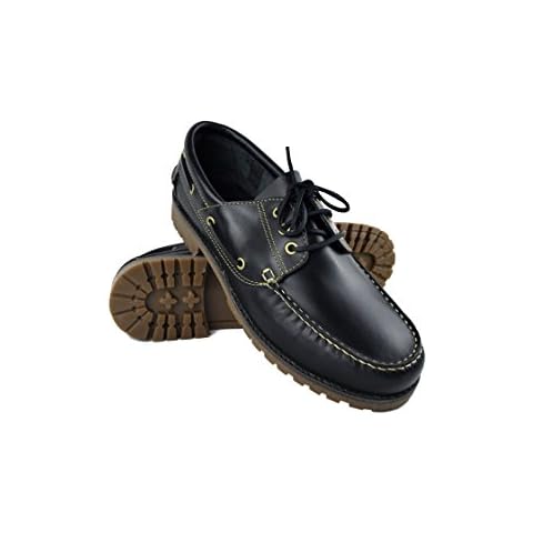 Chaussures Bateau Zerimar en Cuir Cover