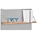 OFM Rize Hanging Open Shelf, 36.25"