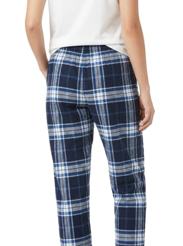 Image of Womens Multicolor Cotton Checkered Pyjama | Checks Pajama for women with Elastic & Drawstring Plus Size (S TO 8XL)