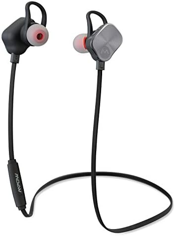 Mpow Magneto Wireless Bluetooth Headphones V4.1 Noise Cancelling Sweatproof Sport Headphones Stereo In-Ear Earbuds Magnetic Control Headset with Mic for Running Exercise