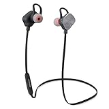 Mpow Magneto Wireless Bluetooth Headphones V4.1 Noise Cancelling Sweatproof Sport Headphones Stereo In-Ear Earbuds Magnetic Control Headset with Mic for Running Exercise