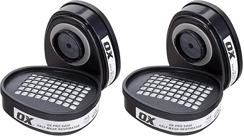 OX Twin Filter Cartridges in Hang Bag - P3 Filters (Pack of 2)