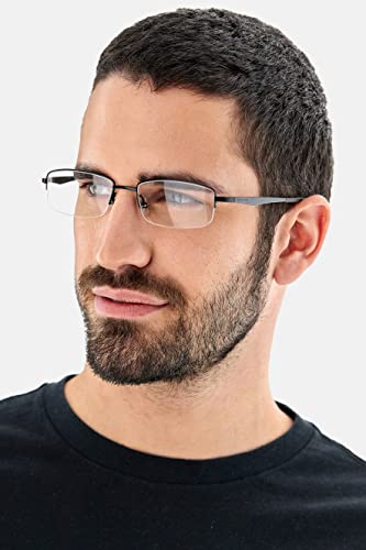 Image of Carrera mens 8860 Rectangular Prescription Eyewear Frames