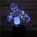 Produktbild Spiel Super Mario Bros Actionfigur Nachtlicht 3D LED USB Tischlampe Kinder Geburtstagsgeschenk Nachtzimmer Dekoration