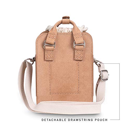 Doughnut Macaroon Tiny Bucket Organic Cotton series 1L Women Girl Casual Crossbody Cell Phone Bag Purse Handbag (Tiny Bucket)2