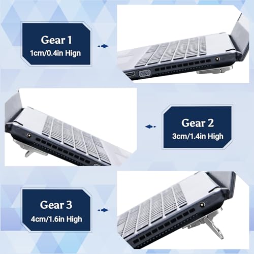 Base plegable pequeña para teclado con 3 ángulos ajustables 4 unidades miniatura 5