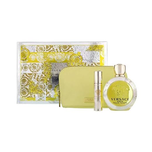 Versace, Versace Eros Pour Femme Edt100+10Ml+Nec, Uppsättning Doft, Mångfärgad, U, Kvinna