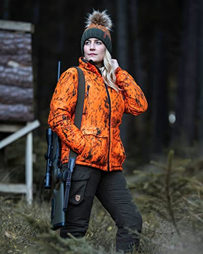 Parforce Damen Winter-Wendejacke Sphere Signalorange/Braun M
