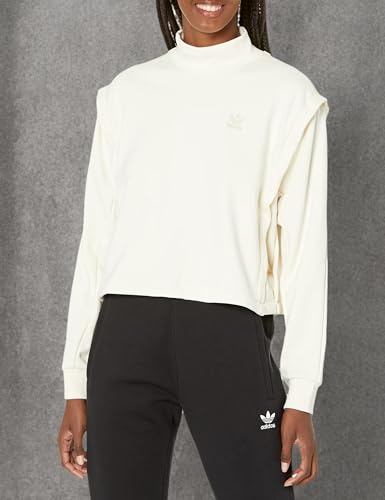 adidas Originals Women's Adicolor Clean Classics Half Zip Sweatshirt3