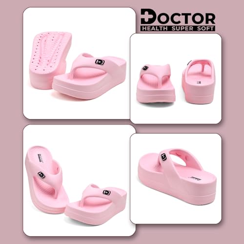 Image of Women's Soft Cushion Flip Flops with EVA Sole | Lightweight Anti-Slip Everyday Wear Slippers for Home, Walking, Casual & Outdoor Use