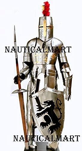 NauticalMart Medieval Reenactment Crusader Full Body Suit of Armor