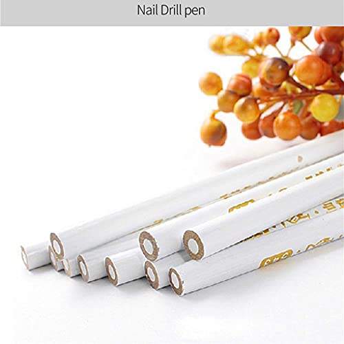 DROHOO Nail Art Tools Dekorationsset Pailletten Folienflocken mit Pinzette Farbstift Pinsel – Bild 3