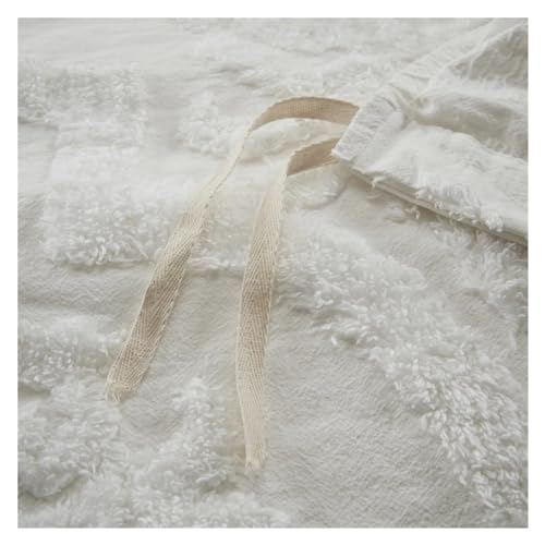 Couette de coton de chenille anti-transpiration pour grand lit king - 6