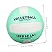 GOOHOCHY 2pcs Soft Volleyball for Outdoor Training and Matches Standard Volleyball for Adults Machine-Stitched Design for Practice and Competitive Play