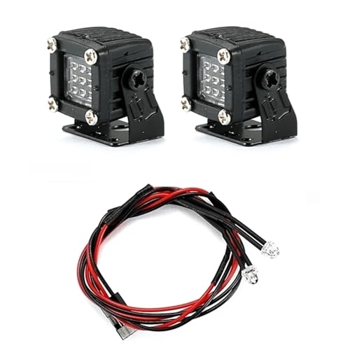 Luces Vehículo RC para MN D90 y MN99S focos de techo redondos de recambio