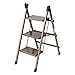 Produktbild SONGTING Step stool 3-Stufen Trittleiter Hocker Trittleiter Aluminium Trittleiter Multifunktions Für Klappstuhl Klappstufen Der Heimbibliothek Küche Maxi Last 150kg