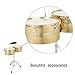 Ktaxon Timbales Instrument 13 Inch & 14 Inch Timbales Drum Set, Timbales kit with Outstanding Tone, Classic Finish, Strong Durability and Full Equipment (Gold)