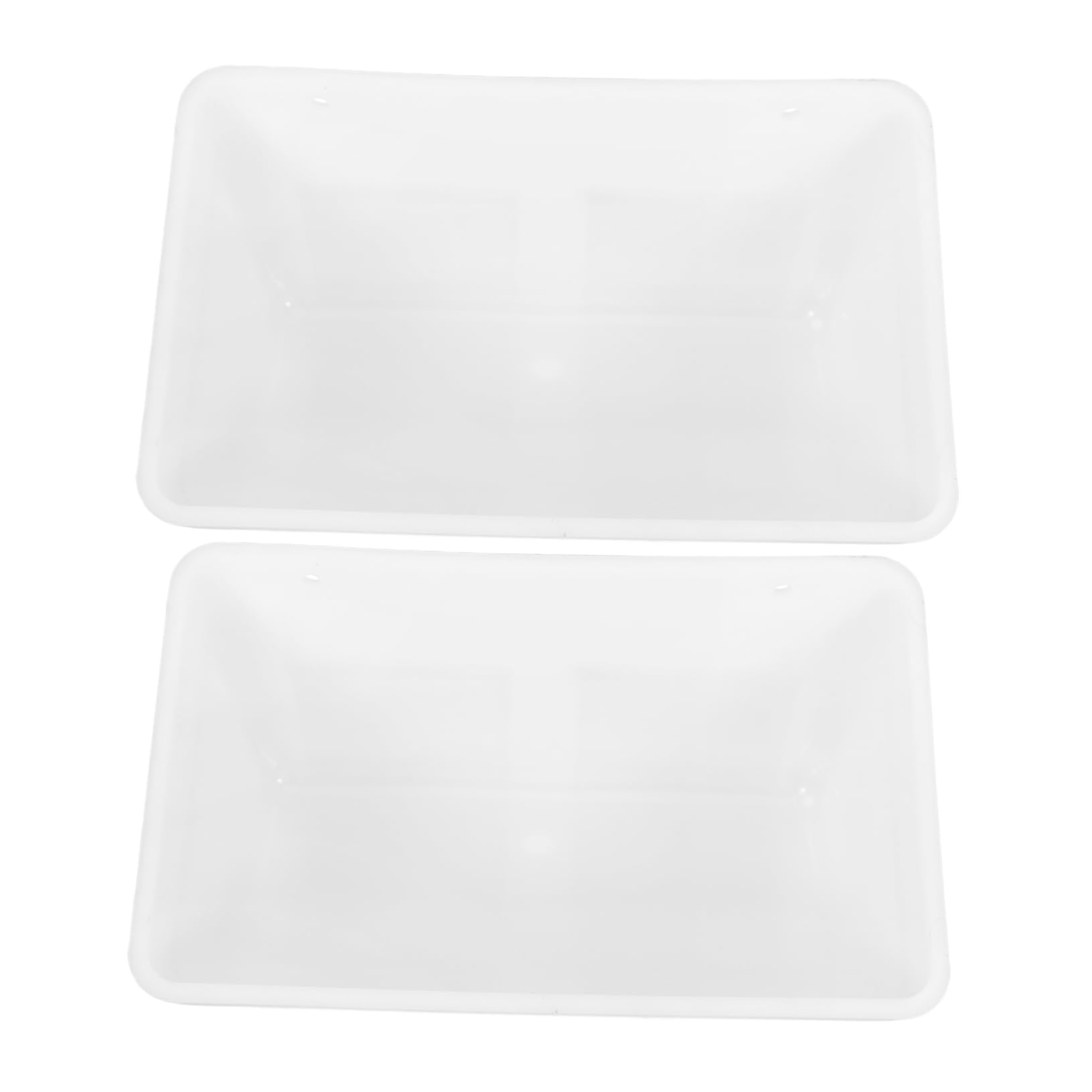 BESPORTBLE 2 Juegos Comedero Automático para Pollos de Contenedor de Alimentación Colgante para Aves de Corral de Limpiar y Práctico Material Ligero y Sanitario