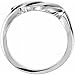 Sonia Jewels Solid 14k White Gold Metal Fashion Ring Band (Width = 10.5mm) - Size 5.5