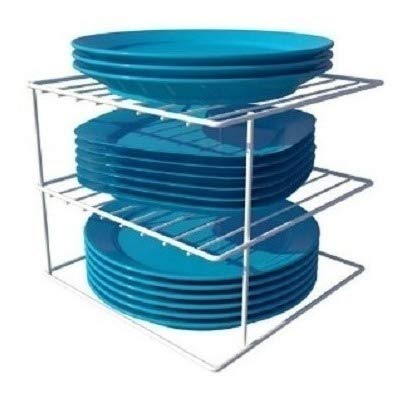 Suporte de Pratos, Quadrado, Branco, DiCarlo