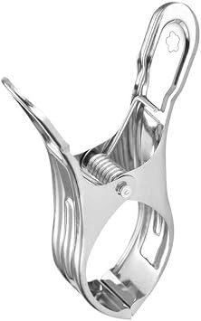 Towel Laundry Pegs Household Hanging Clip Pin Clothes Drying Holder Windproof Stainless Steel Clamp
