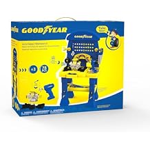 Good Year Pretend Play Take Apart Engine Repair Workbench Set for Kids - 78 Pcs Mechanic Car Fun Engine Toy for Children Age 3+ by Red Toolbox