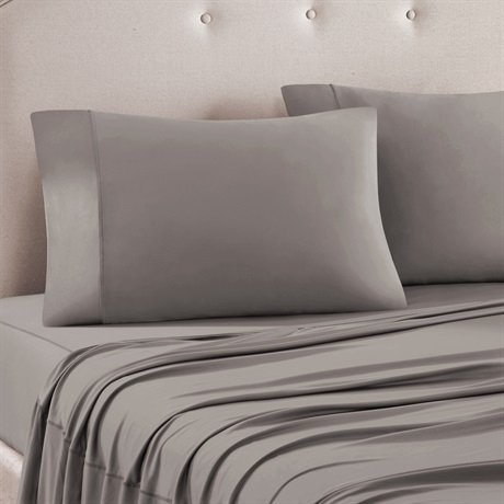 Protech Plus Jersery Knit 145GSM Sheet Set, Full, Graphite