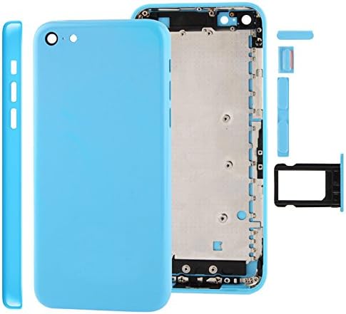 Generic Full Housing Replacement Chassis Back Cover Full Set for iPhone 5C Blue