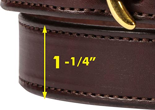 Hoof Pick Style Leather Belt, 100% Solid Leather Belt, Amish Made by Hand in Lancaster, PA4