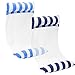 Produktbild FUYA [2Stück] Aufblasbare Wasserhängematte Schwimmbett 4 in1 Wasser Hängematte Loungesessel Pool Lounge luftmatratze aufblasbare hängematte Schwimmbad Strand (Blau+Dunkelblau)
