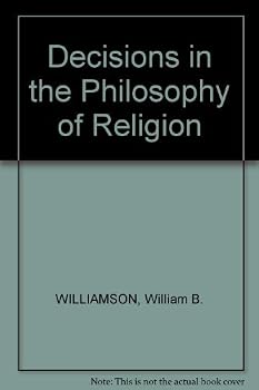 Hardcover Decisions in philosophy of religion Book