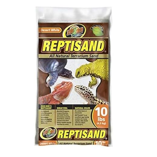 Zoo Med Repti Sand Desert White All Natural 10 lbs - 2 Pack