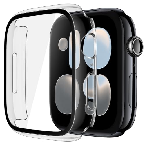 Image of Misxi 2 Pack Screen Protector Case for Apple Watch Series 12 42mm