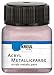 Produktbild Kreul 77286 - Acryl Metallicfarbe, 20 ml Glas in metallic roségold, glamouröse Acrylfarbe mit Metalliceffekt auf Wasserbasis, cremig deckend, schnelltrocknend und wasserfest