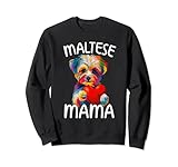 Photo Gallery donna maltese dog mamma mamma cuore pop art maltese dog lover felpa Photo Gallery donna maltese dog mamma mamma cuore pop art maltese dog lover felpa