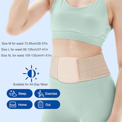 Faja abdominal soporte para hernia umbilical talla L miniatura 2