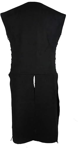 Miniatura 3 de Conjunto de disfraz de caballero vikingo pirata armadura larga con cordones laterales para hombre