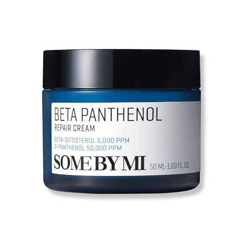 SOME BY MI Beta-Panthenol Repair Creme – 50ml – Feuchtigkeitsspendende Gesichtscreme mit Panthenol & Beta-Sitosterol – Stärkt die Hautbarriere & lindert Rötungen – Koreanische Hautpflege