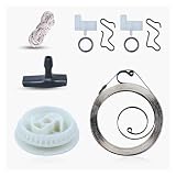 dYhKXFUs Recoil Pull Starter Puleggia Maniglia Grip Corda Kit for MS180 MS170 MS210 MS230 MS250 021 023 025 017 018 Motoseghe