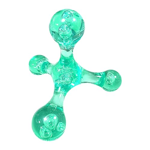 Masajeador De Cuerpo Completo De Cuatro Puntos - Poliestireno 8,2x8,5 Cm | Herramienta De Masaje Manual Con Masaje Manual De Presión En El Punto De Hombro, Cuello, Espalda Y Pie | Herramienta De Masaj