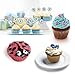 12 Cups Silicone Muffin Pan - Nonstick Cupcake Pan 1 Pack Regular Size Silicone Mold for Baking