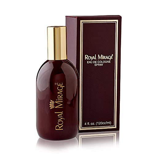 Royal Mirage Eau De Cologne – Original 120ml | Pack of 2 | Made in U.S.A