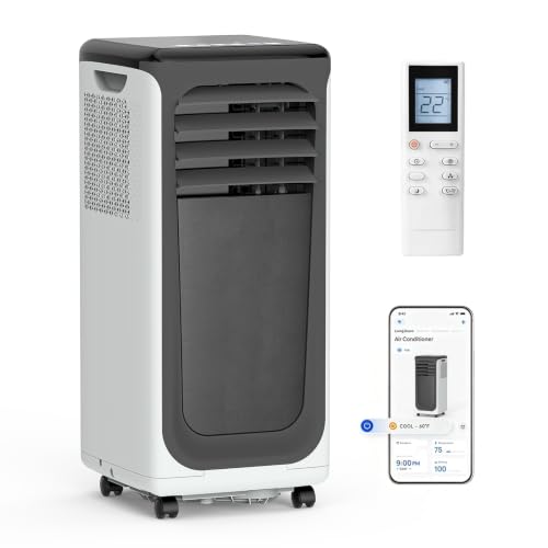 Image of 16000 BTU Portable Air Conditioner, 3-in-1 AC Unit with Cool /Dehumidify /Fan, Quiet Bedroom AC with Remote & WiFi Control, Cools Up to 750 Sq.Ft, Easy-Roll Portable Window AC Alternative